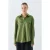 Satin Knopenoverhemd met Pocketdetail