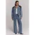 Refined Department wide leg jeans – medium blue denim