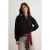 TRENDYOLMİLLA Dames Zwart Effen Lang Oversized Sweatshirts