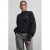 Pink Noir katoenen sweater met backprint – zwart