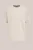 WE Fashion – Heren T-shirt met structuur – Relaxed Fit – Gebroken wit – Katoen –