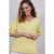 DIDI Blouse Ruby In Yellow Cream