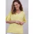 DIDI Blouse Ruby In Yellow Cream