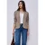 Street One Dames Basis blazer in Bruin