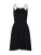 Urban Classics Spaghetti Dames Mini-jurk – zwart – M