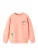 MANGO KIDS Sweatshirt ‘MISUMMER’  donkergroen / abrikoos / zalm roze / wit