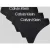 Calvin Klein Underwear String van katoenmix in 3-pack
