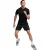 Nike Heren T-shirt ‘Project Rock’ met normale pasvorm (Zwart, Wit)