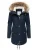 Ragwear Winterjas ‘Jane’  navy