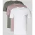 HUGO Regular fit T-shirt set van puur katoen in Set van 3