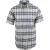 GANT MADRAS CHECK SHORT SLEEVED SHIRT FADED DENIM