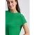 Street One Dames Shirt met korte mouwen en boothals in Groen