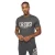 Crosshatch Heren Ellsworth T-Shirt (Houtskool mergel)