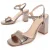 Montevita Heel Sandal Sandal In Zilver