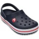 Crocs Crocband Thermoplastische Kinderen Navy / Rood Loafers