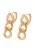 faina Oorbellen  rose-goud / transparant