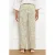 LOLALIZA straight fit gebloemde broek – lichtgroen