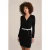 We Fashion Dress Mid Length Black