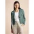 Street One Dames Korte trenchcoat in Groen