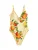 B by Ted Baker Badpak  geel / groen / oranje / wit
