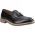 Hush Puppies Benedict Leren Heren Zwarte Instappers