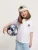 SATURNDAY Shirt ‘Fußball’  wit