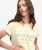 Luxe Casual Classic T-shirt Yellow