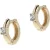 OTAZU Golden Solitaire Hoops