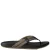 Reef leren teenslippers taupe