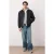 TRENDYOL MAN Heren Zwart Effen Lang Regular fit Winter Jassen