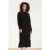 Smashed Lemon 24631 e gebreide midi jurk met kabelstructuur |