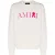 Amiri omgekeerde Bunny logo wit sweatshirt