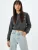 Koton Sweatshirt  antraciet / wit