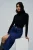 Salsa Jeans Rok  donkerblauw