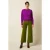 Paige Pocket Baby Cord broek in posey groen