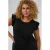 Kaffe Curve midi jurk zwart