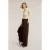 Motivi Palazzo Pants In Flannel Brown