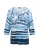 Goldner Trui  blauw / wit