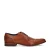 Manfield leren veterschoenen cognac