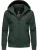 Ragwear Winterjas ‘Nuggie’  donkergroen