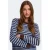 ONLY gebreid gestreept vest met wol – bruin