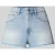 Gina Tricot Korte jeans in used-look met franjes