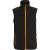 Regatta Heren Navigate Fleece Gilet (Zwart/Oranje Pop)