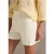 Street One Studio Dames Jersey shorts in Beige