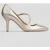 LK Bennett Simone Aysmmetric Pump Metallic Pink