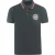 Cavalli Class Circular Snake Logo Black Polo Shirt