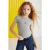 Slim Fit T-shirt met ribstructuur en borduursel