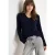 Cecil Dames Trui met structuur in Blauw