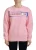 Roze Sweatshirt met Ronde Hals