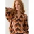 Summum top met print – bruin